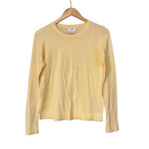 J. Crew factory Cotton Teddie sweater pullover crewneck